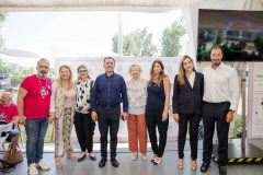 (από αριστερά ): κος. Δημήτρης Νάνης, κα. Νούλη Μανώλη, , κος. Γιάννης Βρούτσης, κα. Βίκυ Φιλίππου, κα. Αθανασία Μαρινάκη, κα. Ντόρα Δημοπούλου, κος. Μανώλης Παπασάββας