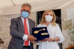 Δήμαρχος Ερμιονίδας Γιάννης Γεωργοπούλος, Μαριάννα Β. Βαρδινογιάννη
