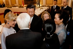 Η Μαριάννα Β. Βαρδινογιάννη με τον Πρόεδρο της Κίνας και τη σύζυγό του