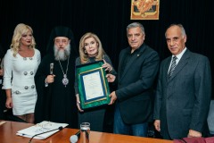 Μαρίνα Πατούλη, Μητροπολίτης κ. Κύριλλος, Μαριάννα Β. Βαρδινογιάννη, Γιώργος Πατούλης, Στέλιος Γραφάκος
