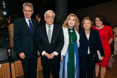 Geoffrey Pyatt, Προκόπης Παυλόπουλος, Μαριάννα Β. Βαρδινογιάννη, Σίσσυ Παυλοπούλου, Mary Pyatt