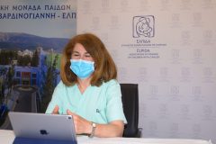 Η Χαραλαμπία Τζαβάρα συνομιλεί με την Μαριάννα Β. Βαρδινογιάννη