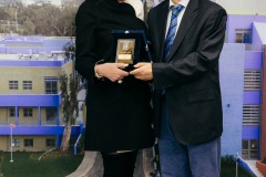 Η Μαριάννα Β. Βαρδινογιάννη με τον Αντιπρόεδρο της Ακαδημίας της Κίνας