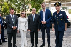 Θάνος Δημόπουλος, Μαριάννα Β. Βαρδινογιάννη, Προκόπης Παυλόπουλος, Κώστας Μπακογιάννης, Αρχηγός ΓΕΕΘΑ Πτέραρχος Χρήστος Χριστοδούλου