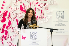 Η συντονίστρια της εκδήλωσης Πόπη Τσαπανίδου