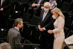 Προκόπης Παυλόπουλος, Μαριάννα Β. Βαρδινογιάννη, Κυριάκος Μητσοτάκης