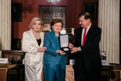Μαριάννα Β. Βαρδινογιάννη,  Vaira Vike- Freiberga,  Μελέτιος - Αθανάσιος Δημόπουλος