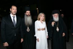 Μανώλης Παπασάββας, Μητροπολίτης Φθιώτιδας κ. Συμεών, Μαριάννα Β. Βαρδινογιάννη, Αρχιεπίσκοπος Αθηνών και πάσης Ελλάδος Ιερώνυμος