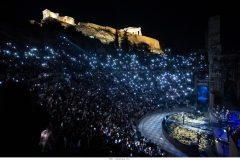 Στιγμιότυπα από τη συναυλία