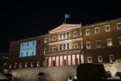 Το μήνυμα της εθελοντικής δωρεάς μυελού των οστών στο κτίριο του Ελληνικού Κοινοβουλίου
