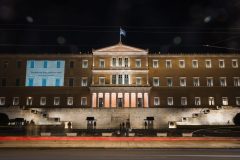 Το μήνυμα της εθελοντικής δωρεάς μυελού των οστών στο κτίριο του Ελληνικού Κοινοβουλίου
