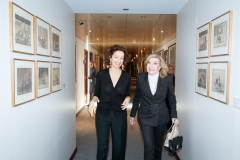 Η Μαριάννα Β. Βαρδινογιάννη με την Audrey Azoulay στην έδρα της UNESCO στο Παρίσι