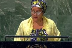 Η Αναπληρώτρια Γενική Γραμματέας του ΟΗΕ Amina Mohammed