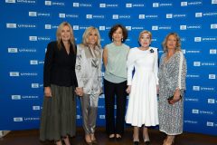 Μαρέβα Μητσοτάκη, Brigitte Macron, Audrey Azoulay, Μαριάννα Β. Βαρδινογιάννη, Μαρία Διαμαντοπούλουd