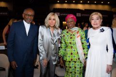 Firmin Edouard Matoko, Brigitte Macron, Μαριάννα Β. Βαρδινογιάννη