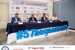 (από αριστερά προς τα δεξιά) Δήμαρχος Σαλαμίνας Γιώργος Παναγόπουλος, Πρόεδρος ΠΟΙΑΘ Ιωάννης Μαραγκουδάκης, υφυπουργός Αθλητισμού Λευτέρης Αυγενάκης, Πλοίαρχος Αναστάσιος Μιχελής, εκπρόσωπος ΓΕΝ )