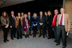 Η Μαριάννα Β. Βαρδινογιάννη με στελέχη και διευθυντές του Κολλεγίου Αθηνών - Κολλεγίου Ψυχικού
